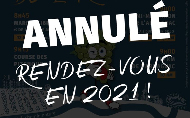 Annulation semi-marathon de l’Armagnac 2020