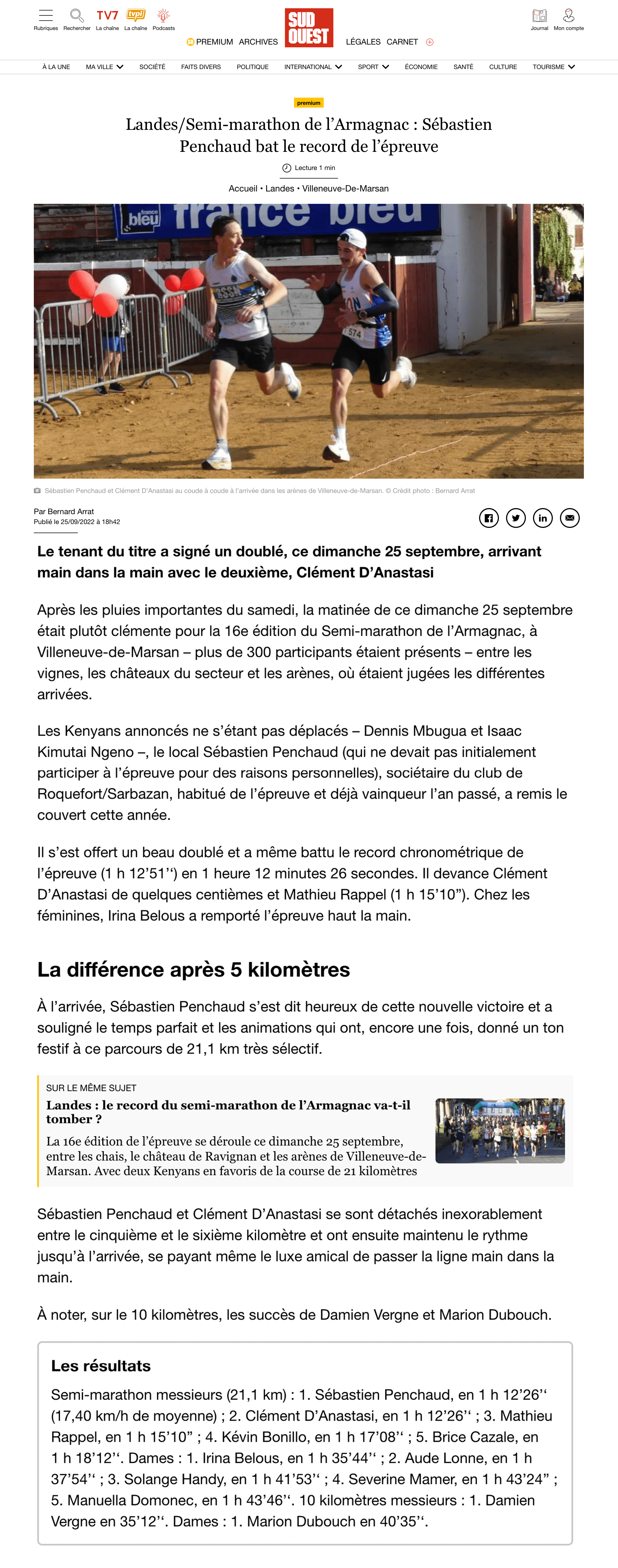 Presse sud-ouest