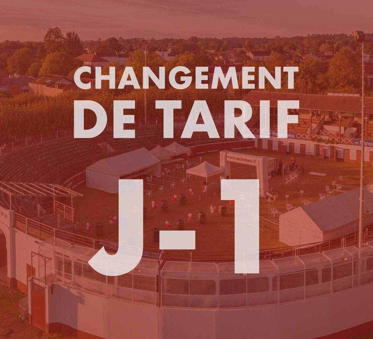 Changement de tarif le 04/09 à minuit