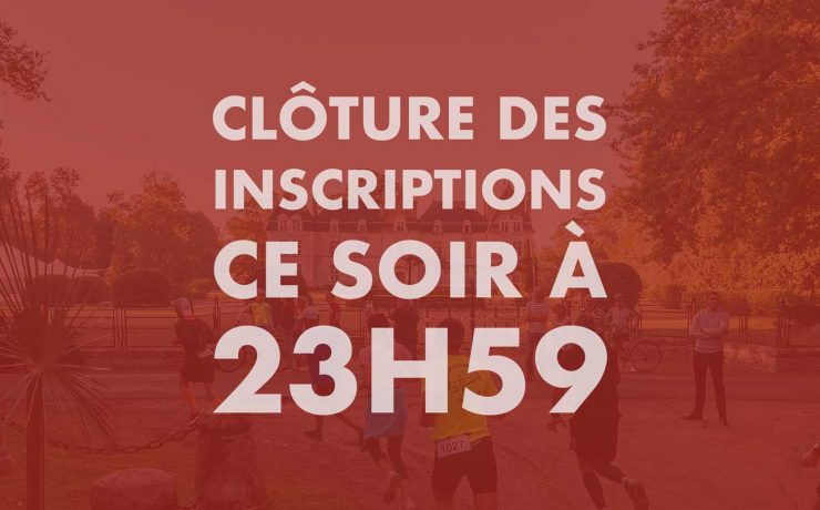 Fermeture des inscriptions