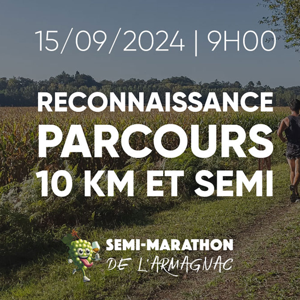Reconnaissance parcours 2024