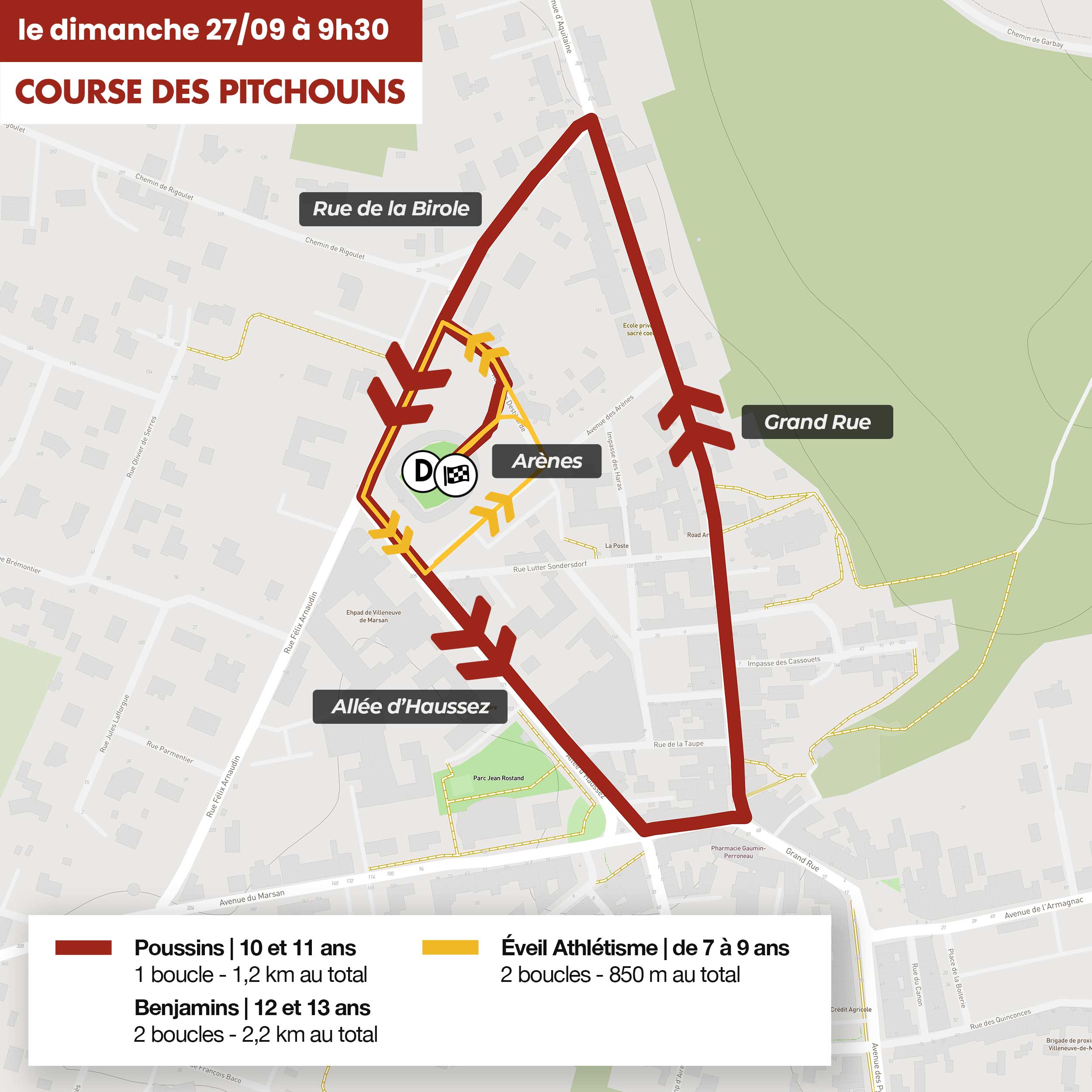 Parcours Pitchouns 2026